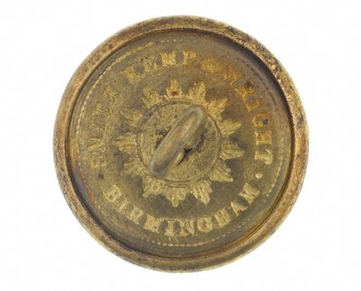 Bouton, autres grades, 6ème Régiment Européen du Bengale, 1858-1861 - English School
