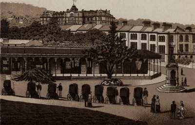 Buxton : Bains chauds et colonnade - English School