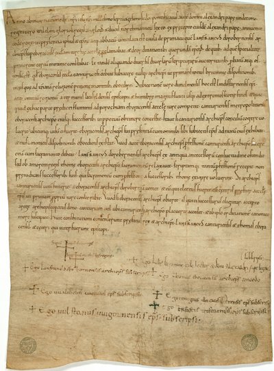 Accord de Winchester, 1072 - English School