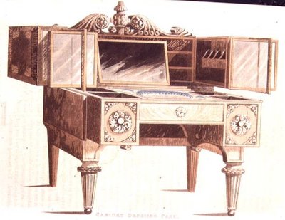 Coffret de toilette, planche 136 de Ackermann