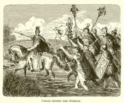 César traverse le Rubicon - English School