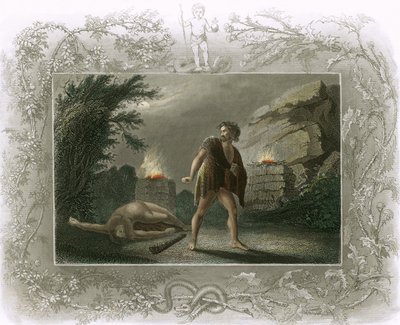 Caïn venant de tuer Abel - English School