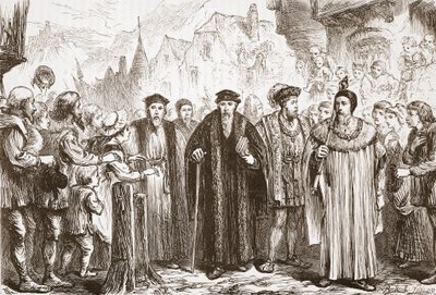 Calvin rentre à Genève, illustration de L