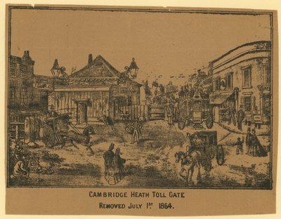 Barrière de péage de Cambridge Heath - English School