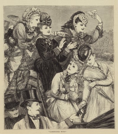 Cambridge gagne (gravure) - English School