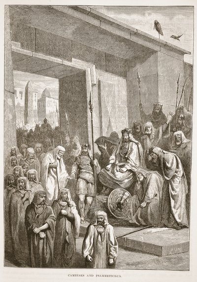 Cambyse et Psammétique - English School