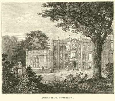 Camden Place, Chislehurst, septembre 1870 - English School