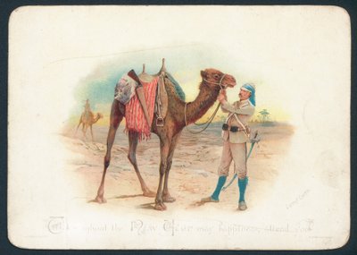 Carte de Noël des Camel Corps - English School