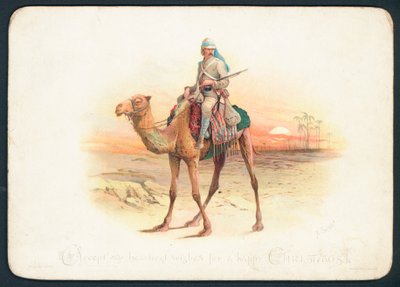 Carte de Noël des Camel Corps - English School