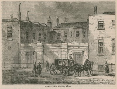 Camelford House, Londres, 1820 - English School