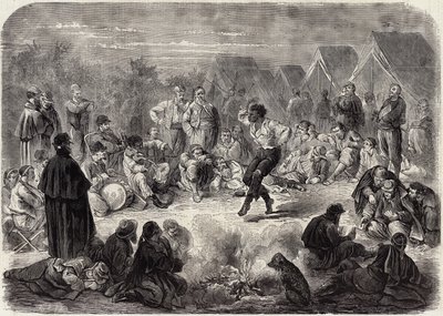 Vie de camp parmi les troupes fédérales en Caroline du Sud - English School