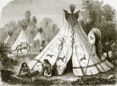 Camp des Indiens Comanches - English School