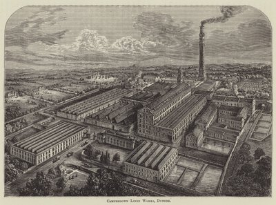 Camperdown Linen Works, Dundee (gravure) - English School