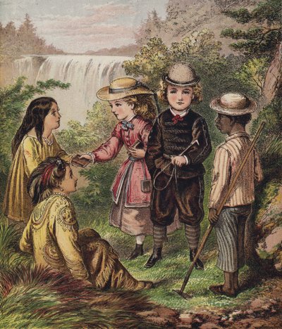 Enfants canadiens et américains - English School