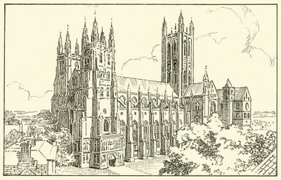 Cathédrale de Canterbury - English School