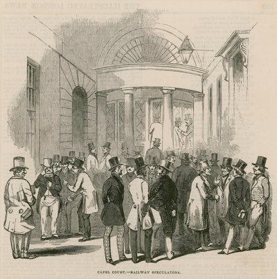 Capel Court - spéculateurs ferroviaires - English School