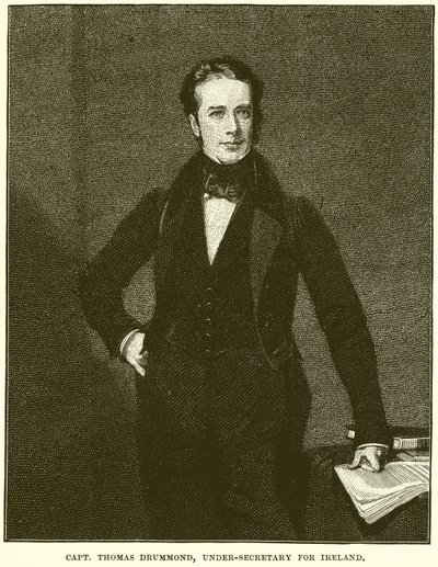 Capitaine Thomas Drummond, sous-secrétaire pour l