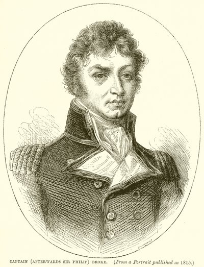 Capitaine (plus tard Sir Philip) Broke - English School