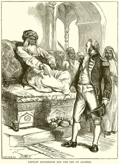 Capitaine Bainbridge et le Dey d