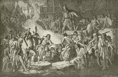 Le Capitaine Smith sauvé par Pocahontas - English School