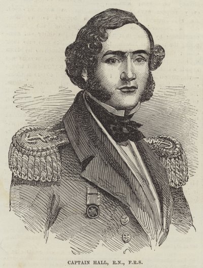 Capitaine William Hutcheson Hall, RN (gravure) - English School