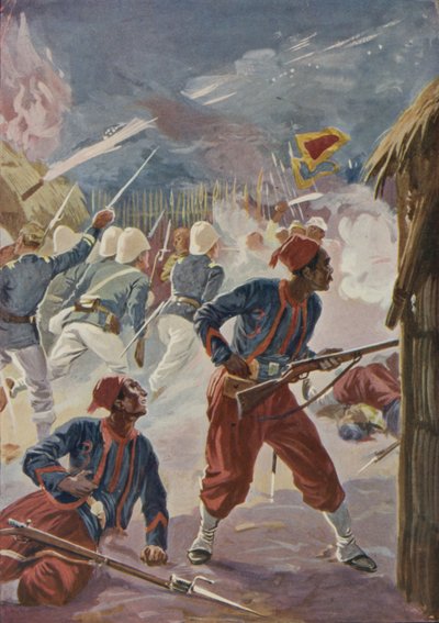 Capture de Son Tay par les Français, Tonkin, 1884 - English School