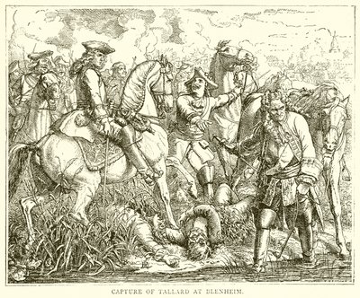 Capture de Tallard à Blenheim - English School