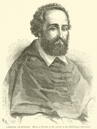 Cardinal Granvelle (gravure) - English School