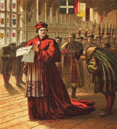 Cardinal Wolsey - English School