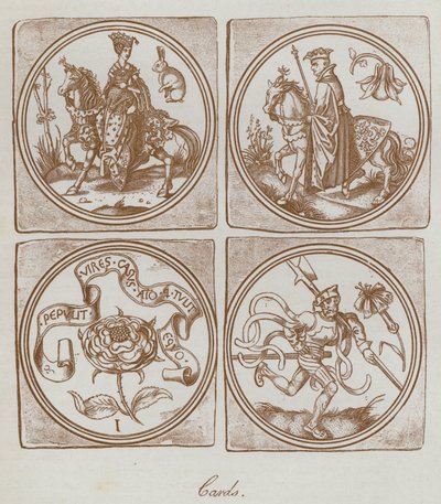 Cartes (lithographie) - English School