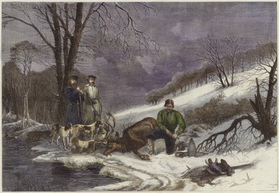 Chasse au caribou au Nouveau-Brunswick - English School