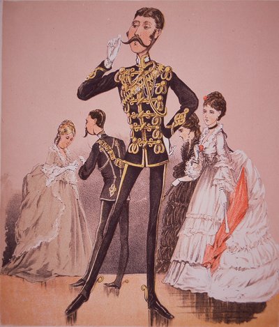 Caricature du 10e Prince of Wales