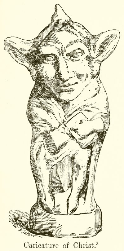 Caricature du Christ - English School