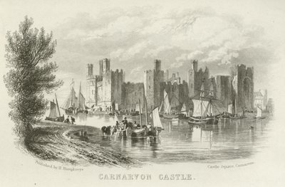 Château de Carnarvon, Nord du Pays de Galles - English School