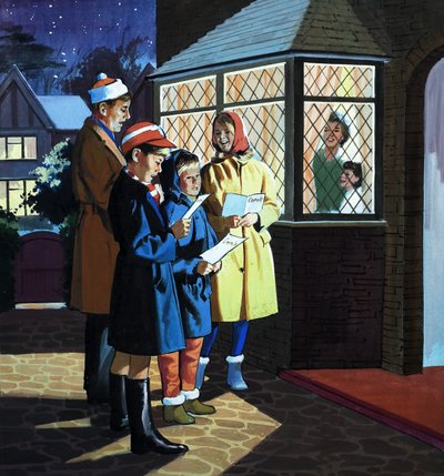 Chanteurs de Noël - English School