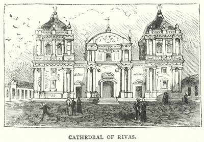 Cathédrale de Rivas (gravure) - English School