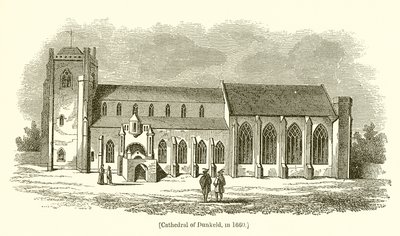 Cathédrale de Dunkeld, en 1660 - English School