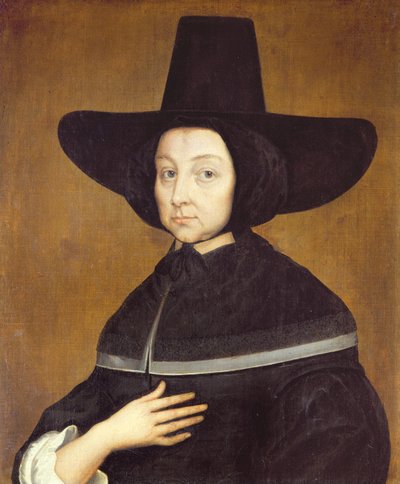 Catherine Davenant, épouse de Thomas Lamplugh (huile sur toile) - English School
