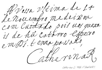 Catherine, épouse de Charles II - English School