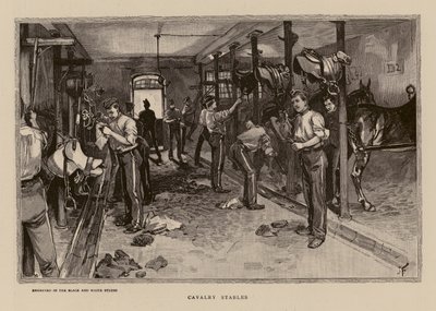 Écuries de cavalerie, Aldershot - English School