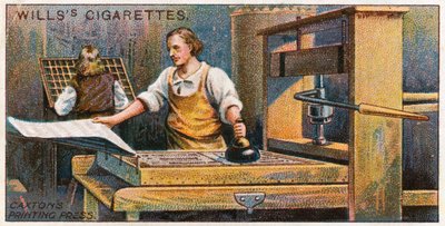 Presse à imprimer de Caxton - English School