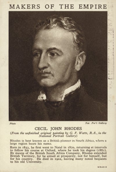 Cecil John Rhodes - English School