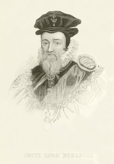 Cecil Lord Burleigh - English School