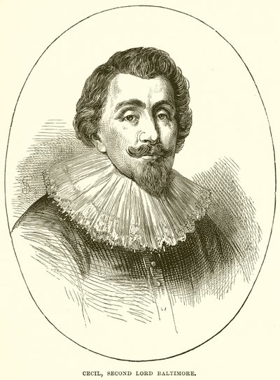 Cecil, deuxième Lord Baltimore - English School