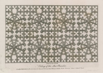 Plafond de la Chambre des Étoiles - English School