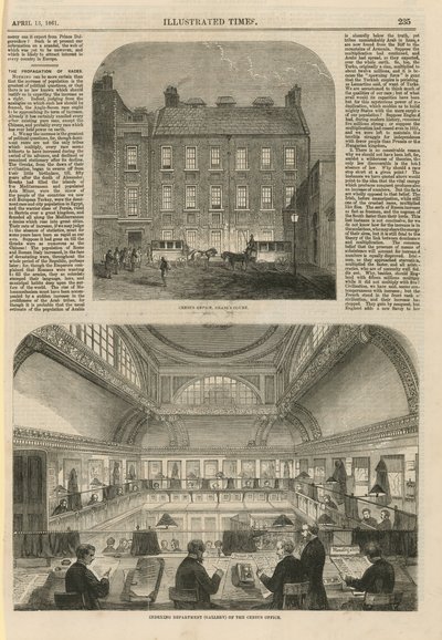 Bureau du recensement à Craigs Court - English School