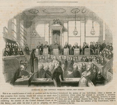 Central Criminal Court, Old Bailey - English School