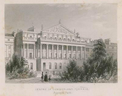 Centre de Cumberland Terrace, Regents Park, Londres - English School