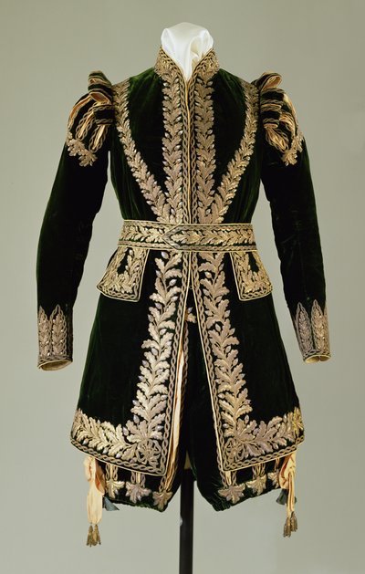 Costume cérémonial, 1821 - English School