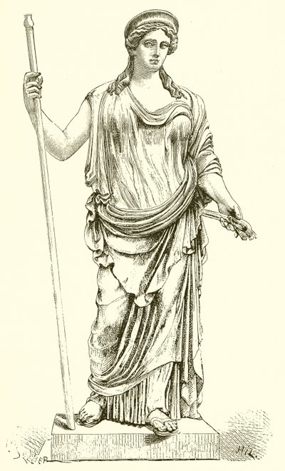 Cérès trouvée à Ostie en 1856 (Musée du Vatican) - English School